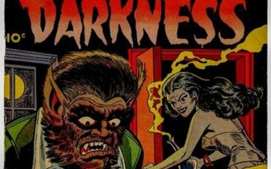 ADVENTURES INTO DARKNESS #9 * 3.5 * Classic TOTH Story