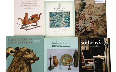 ALBUMS AND AUCTION CATALOGS ON DECORATIVE ARTS