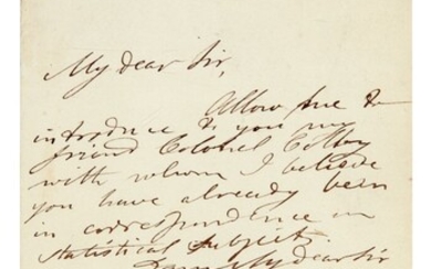 AUTOGRAPH ALBUM | c.460 items including letters by Babbage, Charles Vignoles, and many others