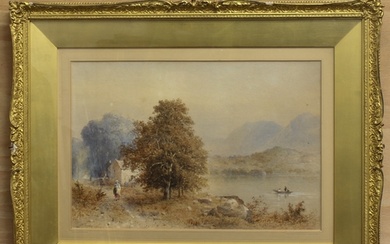 Aaron Edwin Penley (British, 1806-1870) 'On Windermere', th...