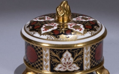 Abbeydale English Imari Porcelain Circular Box