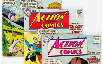 Action Comics Group of 12 (DC, 1958-65). Includes #240,...