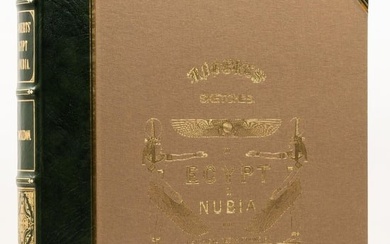 Africa.- Roberts (David) Sketches in Egypt & Nubia, limited edition, Aalsmeer, Pulchri Press
