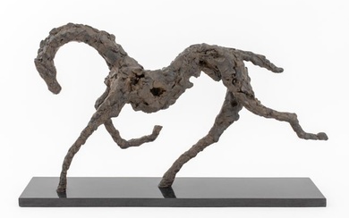 After Alberto Giacometti Bronze Horse Sculpture