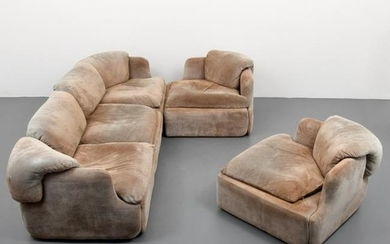 Alberto Rosselli Sofa & 2 Lounge Chairs
