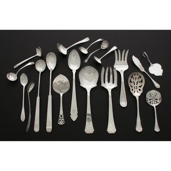 American Sterling and Silver Flatware Utensils