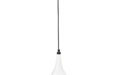 An Italian Modern plastic pendant light