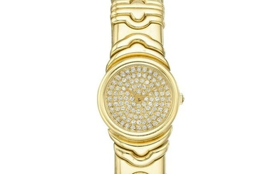 Diamond Bracelet Watch in 18K Gold
