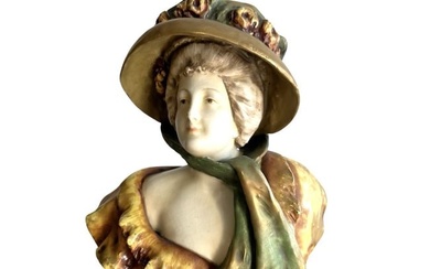 Art Nouveau Amphora Austrian Bust