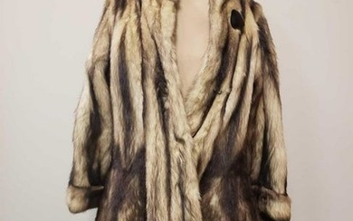 Authentic Canadian Fitch Fur Coat