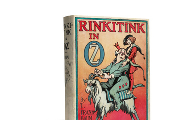 BAUM, L. FRANK. 1856-1919. Rinkitink in Oz. Chicago Reilly & Britton, 1916.
