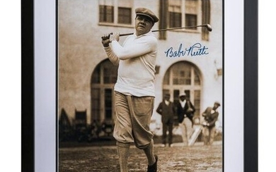 Babe Ruth Framed Archival Photo