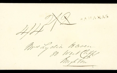 Bahamas Early Letters