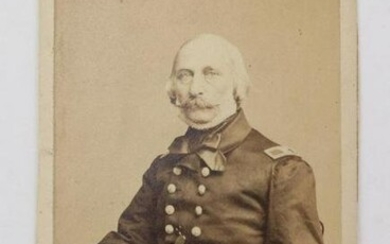CDV of Civil War Commodore Charles Henry Davis