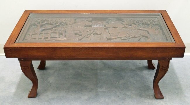 CHINESE CARVED TABLE