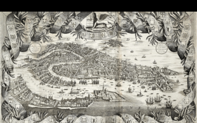 CORONELLI, Vincenzo (1650-1718) - [Atlante Veneto: Corso Geografico Universale. Venice: a spese dell'autore, 1691-92]. A large collection of 120 plates...