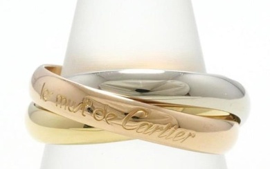 Cartier Trinity K18YGWGPG Ring No. 12 Gross weight about 7.8g Jewelry