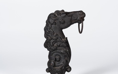 Cast Iron Horse Head Hitching Post Top