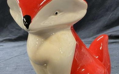 Ceramic Red Fox Decor