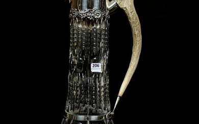 Champagne Tankard, ABCG, Stag Handle, Sterling