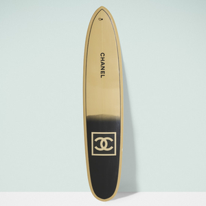Chanel x Philippe Barland, surfboard