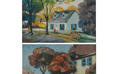 Charles Barton McCann, Townscapes (two works)