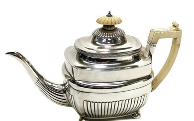 Charles Fox I London Sterling Silver Teapot