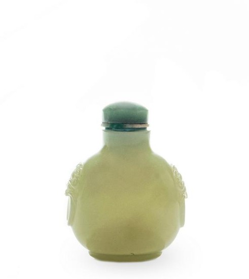 Chinese Jade Carved Snuff Bottle, 18-19th Century