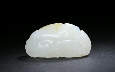 Chinese Jade Carving of Fruits, 18-19th Century