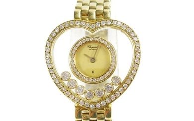 Chopard Happy Diamonds Ref.5512014516 Ladies Quartz Wristwatch Watch K18