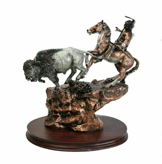 Chris Pardell Bronze "Cliff Suspension" Ltd. 2500