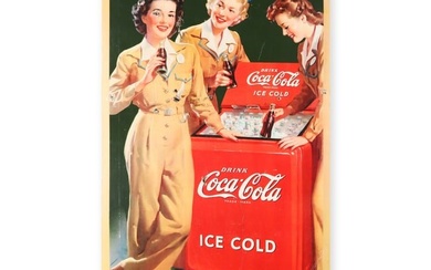 Coca-Cola "At the Cooler" Poster