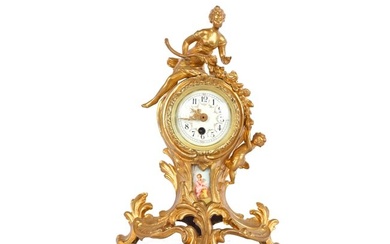 Commode clock, around 1900