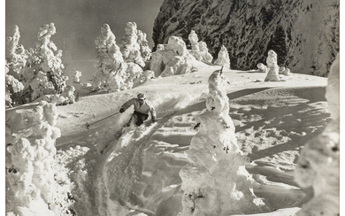 Continental School, 20th century Ski photograph