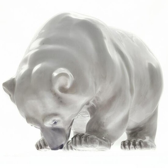 Copenhagen Porcelain Figure of a Polar Bear