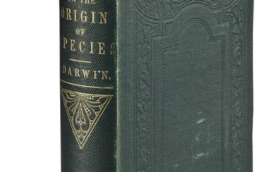 DARWIN, CHARLES | ON THE ORIGIN OF SPECIES....LONDON: JOHN MURRAY, 1859. FIRST EDITION, ERNST MAYR'S COPY