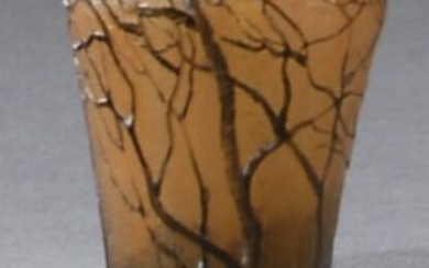 DAUM NANCY Vase miniature à corps balustre... - Lot 6 - Conan Hôtel d’Ainay