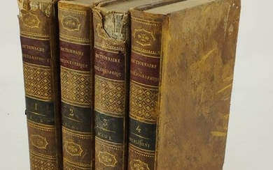 DUCLOS (R.). DICTIONNAIRE Bibliographique, Historique et Critique des Livres Rares [...] qui n’ont aucun prix fixe. A Paris. 1790-1802.