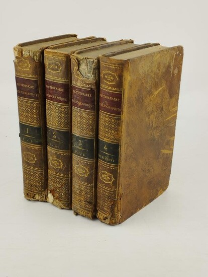 DUCLOS (R.). DICTIONNAIRE Bibliographique, Historique et Critique des Livres Rares [...] qui n’ont aucun prix fixe. A Paris. 1790-1802.