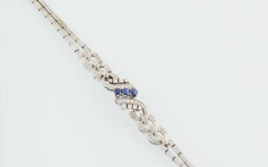 Diamant Saphir Armband