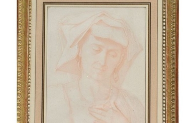 ÉCOLE FRANCAISE du XVIIè. « Portrait d’une femme...