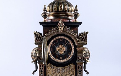 EXCEPTIONAL ORIENTAL INSPIRED CLOCK