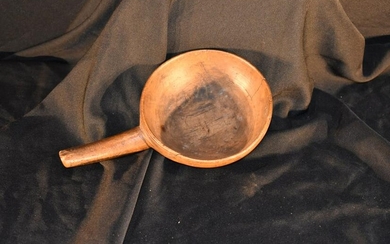 Early Wooden Hand Carved Ladle