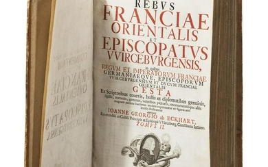 Eckhart, Johann Georg von "Commentarii de rebus