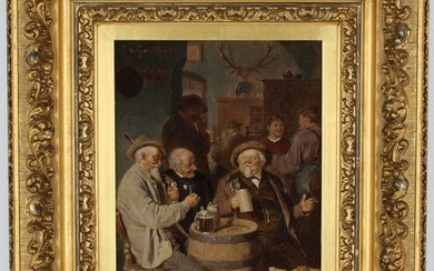 Eduard von Grutzner (1846 - 1925) 'Bar'