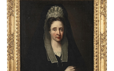 English School (Early 18th Century) Portrait of a lady, half-length,...