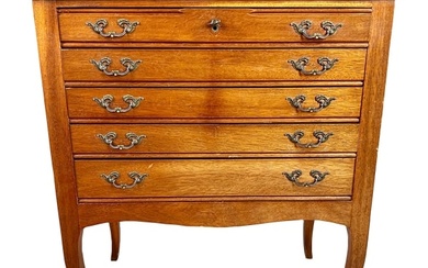 FRENCH LOUIS XV STYLE COMMODE CHEST