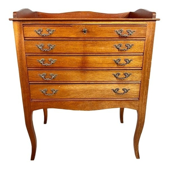 FRENCH LOUIS XV STYLE COMMODE CHEST