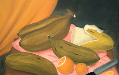 Fernando Botero Colombia / 1932 - 2023 Still life with bananas (1981)