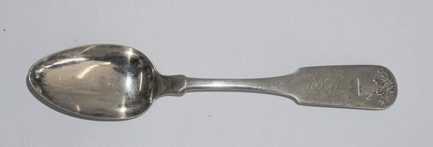 Fine Charleston Coin Silver William Ewan Tea Spoon